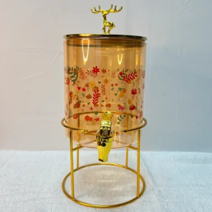 3.6L Glass Water Juice Dispenser