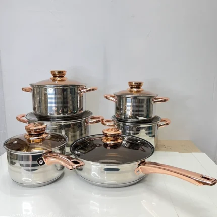 Luxury Stainless Steel Cooking Pot