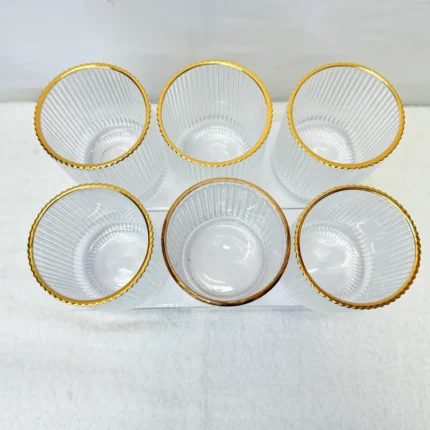 luxury 6 drink ware glasses