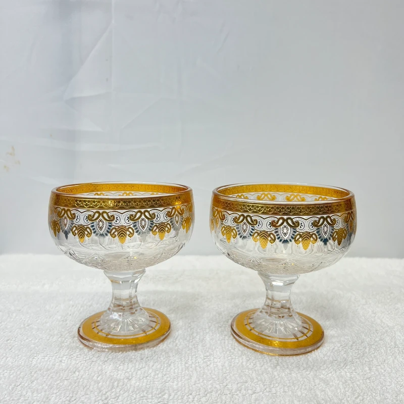 luxury dessert bowl glass
