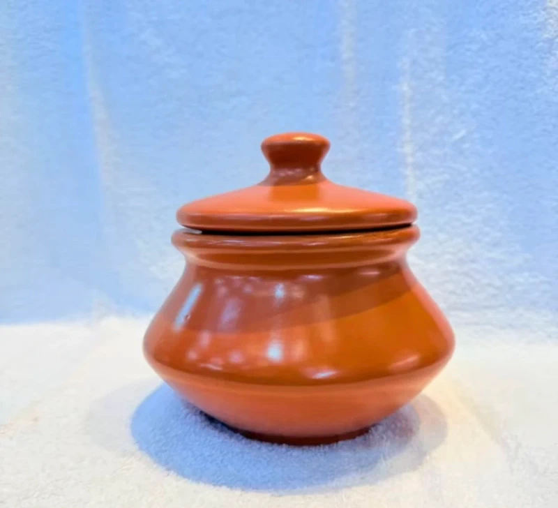 4.5 Inch Handmade Clay Pot