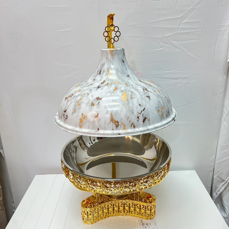 6 Luxury Marble Chafing Dish
