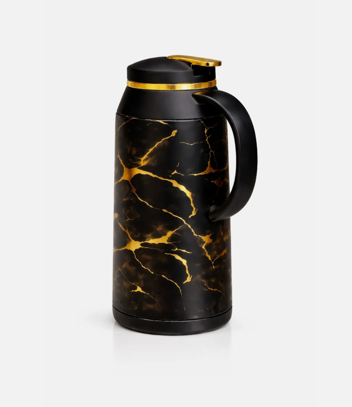 Luxury Black Marble Coffee Tea Server