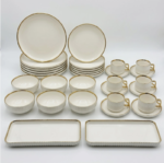 Luxury 32 Piece Porcelain Dinnerware