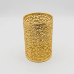 Gold Stainless Steel Utensil Holder