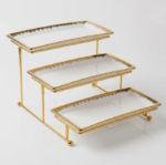 3 Tier Ceramic Dessert Stand