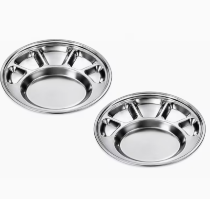 Stainless Steel Thali Plate Set