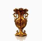 Amber Gold Decorative Vase