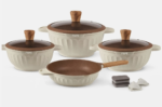 11 Piece Granite Cookware Set