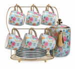Luxury Floral Tea Set