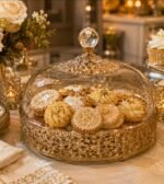 Gold Dessert Serving Tray