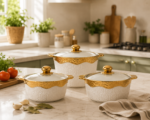 Ceramic Casserole Bowl Set