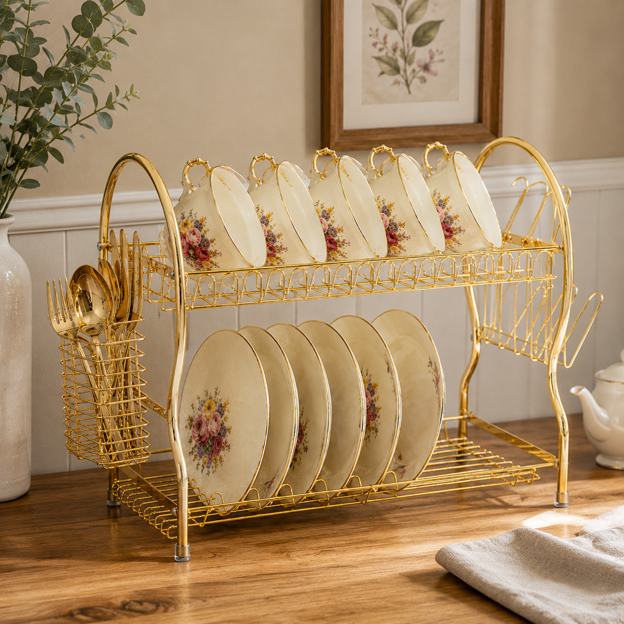 2 Tier Stainless Steel Rack