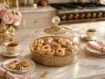 Gold Dessert Serving Tray