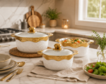 Ceramic Casserole Bowl Set
