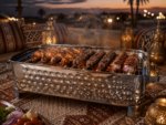 Silver Tabletop Charcoal BBQ Grill Angithi