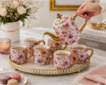Floral Tea Set