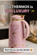 Pink Marble Coffee Tea Server