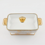 Rectangular Ceramic Chafing Dish