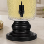 Clear Crackle Effect Drink Dispenser