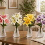 Decorative Glass Vase Set