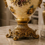 Antique Style Floral Vase