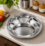 Stainless Steel Thali Plate Set