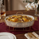 Oval Ceramic Chafing Dish