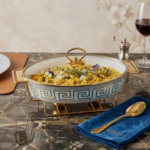 Oval Ceramic Chafing Dish