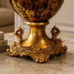 Amber Gold Decorative Vase