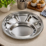 Stainless Steel Thali Plate Set