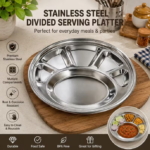 Stainless Steel Thali Plate Set