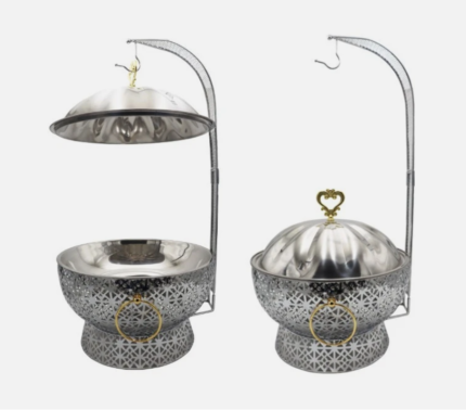 Luxury Silver Chafing Dish Buffet
