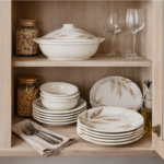 Luxury 27PCS Melamine Dinnerware