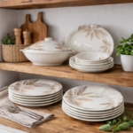 Luxury 27PCS Melamine Dinnerware