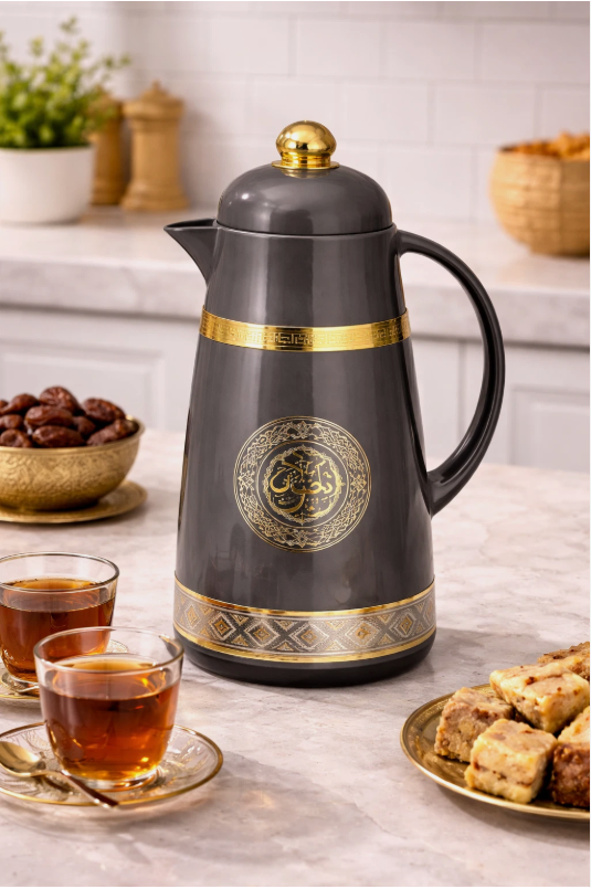 Luxury Grey Coffee Flask