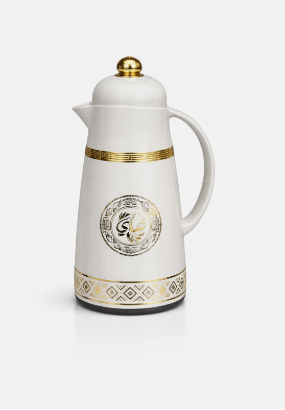 Luxury Cream Coffee Flask