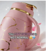 Pink Marble Coffee Tea Server