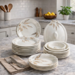 Luxury 27PCS Melamine Dinnerware