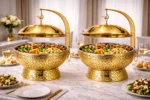 Gold Chafing Dish Stainless Steel