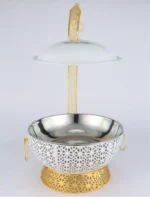 8L White Chafing Dish Buffet Server