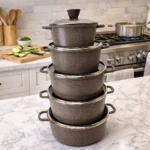 Non-Stick Marble Cookware Set
