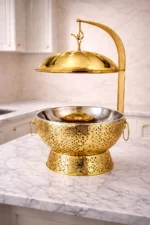 Gold Chafing Dish Stainless Steel