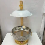 8L White Chafing Dish Buffet Server
