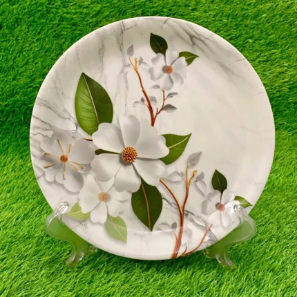 Botanical Melamine Dinner Plates