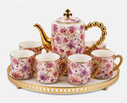 Floral Tea Set