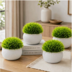 Artificial Grass Plant Pots