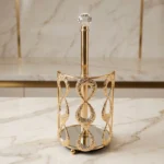 gold kitchen roll holder