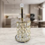 gold kitchen roll holder