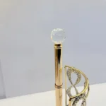 gold kitchen roll holder
